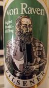 Von Raven Pilsener Etikett