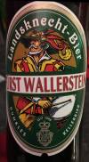 Fürst Wallerstein Landsknecht-Bier Etikett