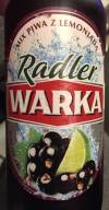 Warka Radler Czarna Porzeczka Etikett
