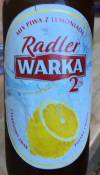 Warka Radler Etikett
