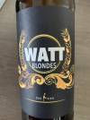 WATT Blondes Etikett 1