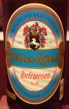 Weiss Rössl Hefeweizen Hell Etikett