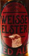 Weisse Elster Red Ale Etikett