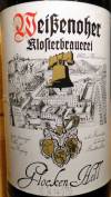 Weißenoher Klosterbrauerei Glocken Hell Etikett