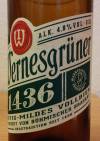 Wernesgrüner 1436 Etikett