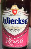 Wieckse Rosé Etikett