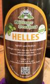 Willinger Brauhaus Helles Etikett