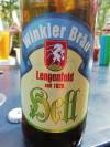 Winkler Bräu Lengenfeld Hell Etikett
