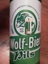 Wolf-Bier Pils Etikett