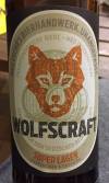 Wolfscraft Super Lager Etikett