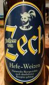 Freiherr von Zech Hefe-Weizen Etikett