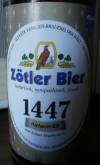Zötler 1447 Naturtrüb altes Etikett