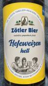 Zötler Hefeweizen Etikett