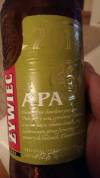 Żywiec APA Etikett